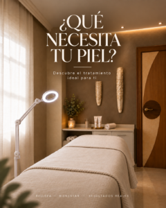 ¿Qué tratamiento facial necesita tu piel?